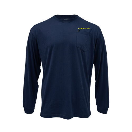 Spartan Long Sleeve Pocket Tee - Fleet Thumbnail