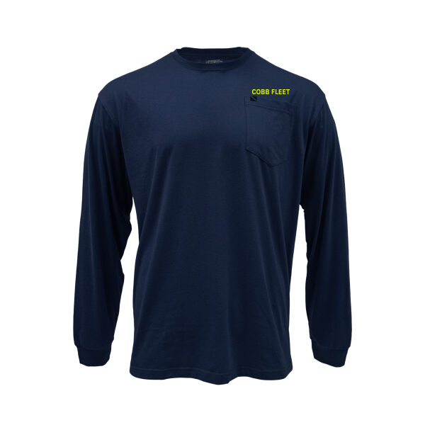 Spartan Long Sleeve Pocket Tee - Fleet Thumbnail